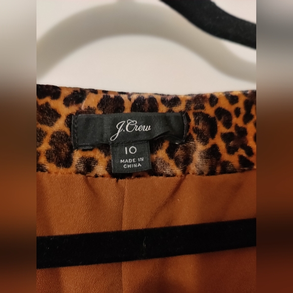 J. Crew Leopard Wrap Dress - Picture 4 of 5